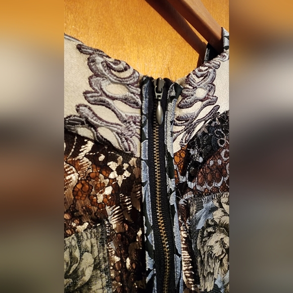 Beguile by Byron Lars Anthropologie Ornate Brocade Dress - Picture 11 of 16